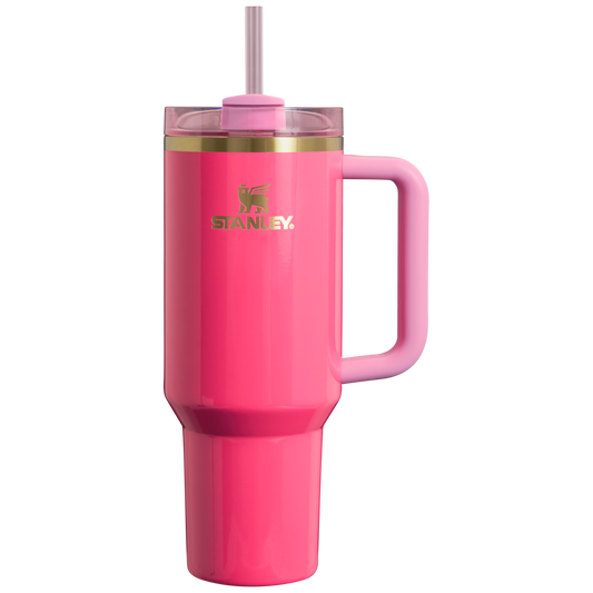 Stanley Quencher H2.0 FlowState 40oz Tumbler Pink Parade