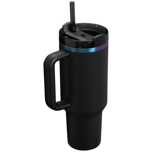 Black Chroma Quencher H2.0 FlowState 40oz Tumbler Vacuum Insulated