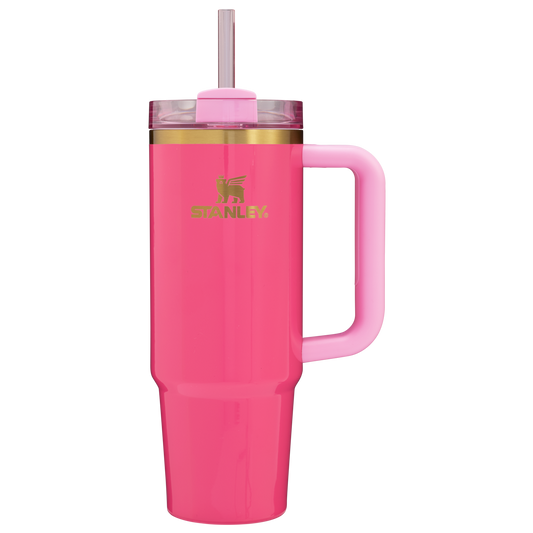Stanley Pink Parade 30oz Quencher H2.0 FlowState Vacuum Tumbler